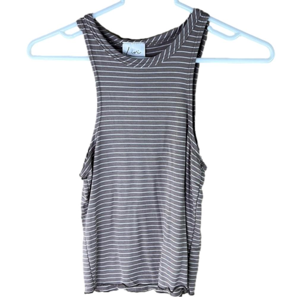 Livi Cropped  Sleeveless Tank Top